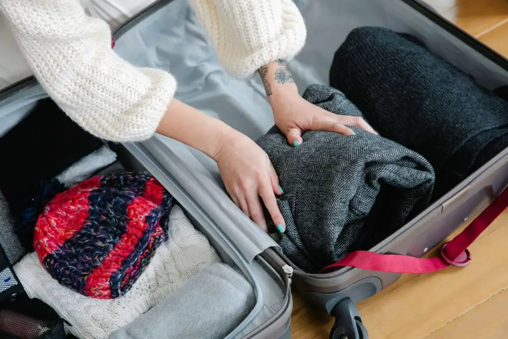 How To Pack Sweaters In A Suitcase